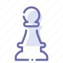chess, game, pawn, strategy