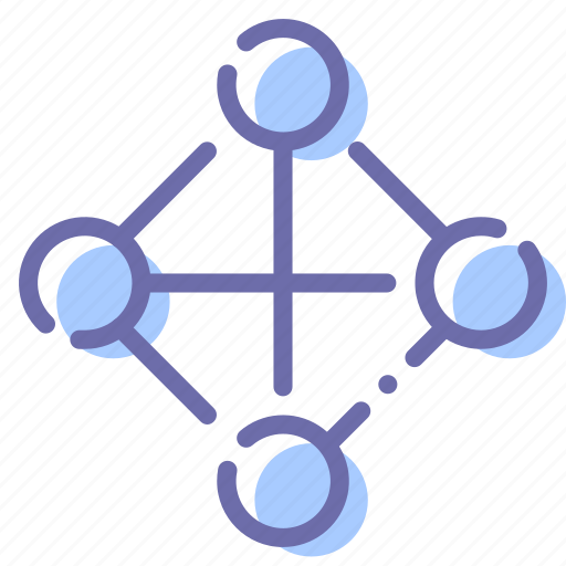 Full, network, social, topology icon - Download on Iconfinder