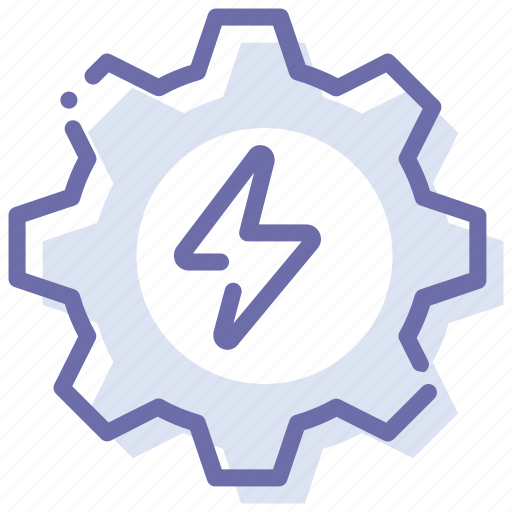 Energy, gear, generation, process icon - Download on Iconfinder