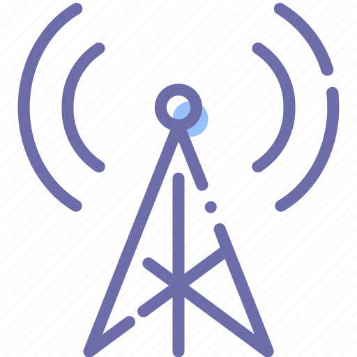 Antenna, radio, station, tower icon - Download on Iconfinder