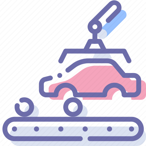 Auto, car, factory, production icon - Download on Iconfinder