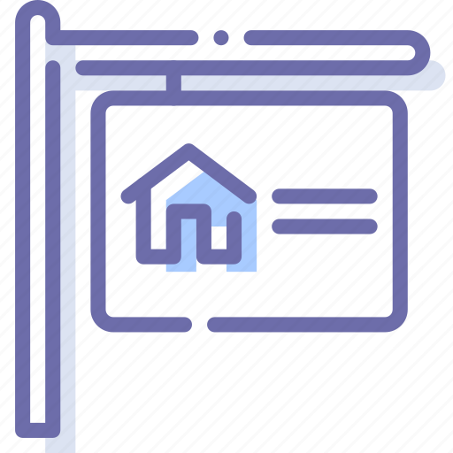 Building, for, house, sale, sign icon - Download on Iconfinder