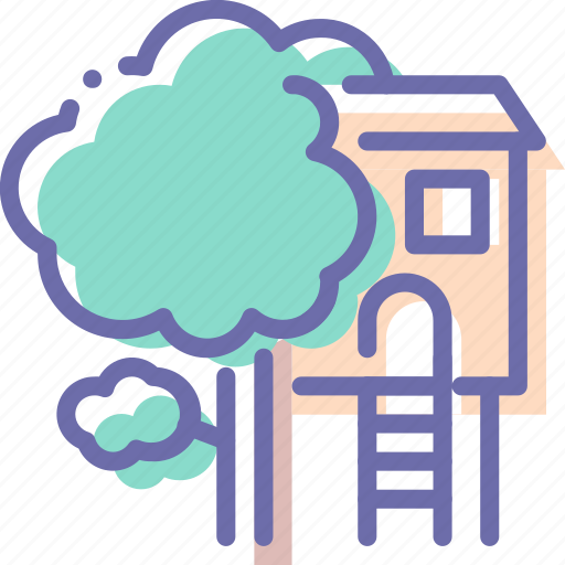 House, tree, treehouse icon - Download on Iconfinder