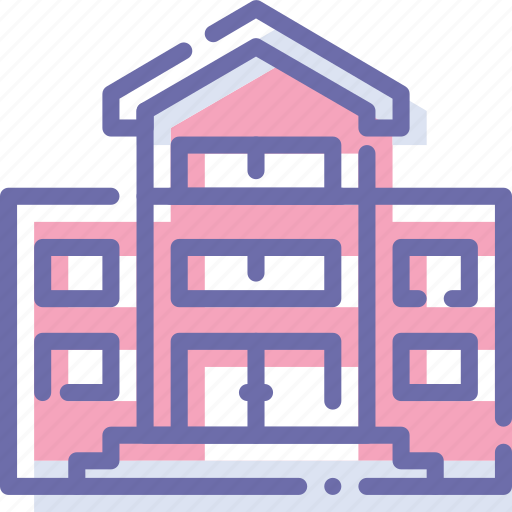 College, house, library, school icon - Download on Iconfinder