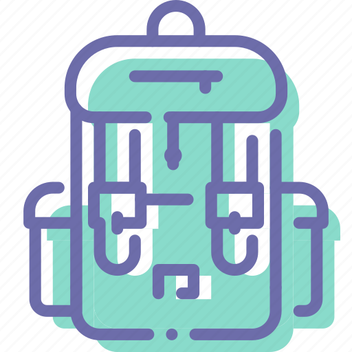 Backpack, bag, hike, tourist icon - Download on Iconfinder