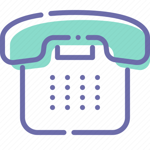 Call, phone, retro, stationary icon - Download on Iconfinder