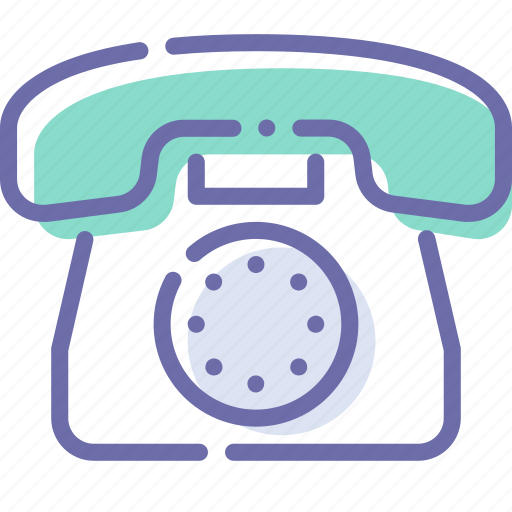 Call, disc, phone, stationary icon - Download on Iconfinder
