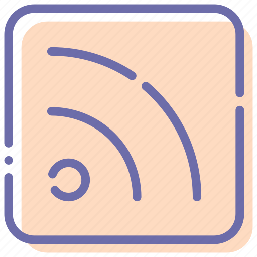 Feed, news, rss, stream icon - Download on Iconfinder