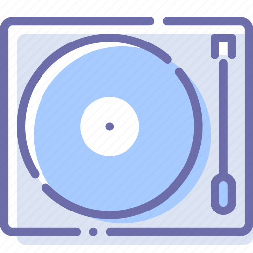 Dj, music, turntable, vynil icon - Download on Iconfinder
