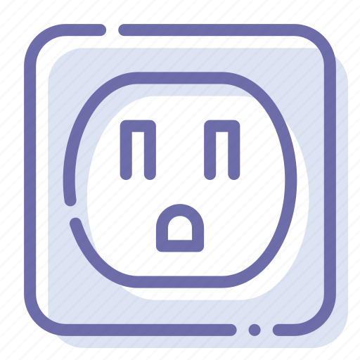 America, electric, electricity, socket icon - Download on Iconfinder