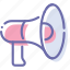 megaphone, news, promotion, speaker 