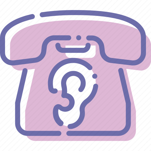 Device, ear, listening, phone icon - Download on Iconfinder
