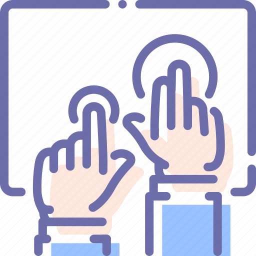 Hands, multitouch, tablet, touch icon - Download on Iconfinder