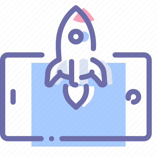 App, mobile, rocket, start icon - Download on Iconfinder