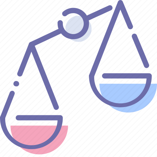 Compare, disbalance, injustice, scales icon - Download on Iconfinder
