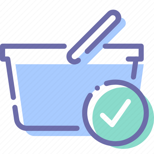 Basket, check, shop, shopping icon - Download on Iconfinder