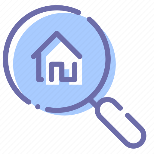 Estate, home, house, search icon - Download on Iconfinder