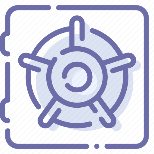 Bank, deposit, finance, safe icon - Download on Iconfinder