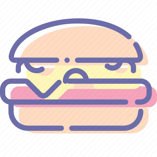 Burger, cheese, fast, food icon - Download on Iconfinder
