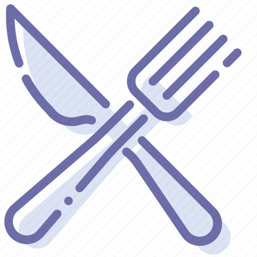 Breakfast, fork, knife, restaurant icon - Download on Iconfinder