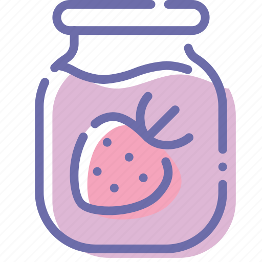 Confiture, jam, preserves, strawbery icon - Download on Iconfinder