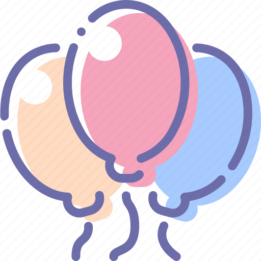 Balloons, baloon, birthday, holiday icon - Download on Iconfinder