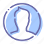 avatar, profile, round, user 