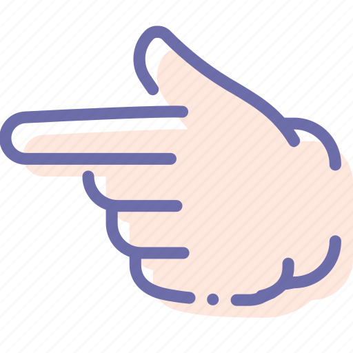 Finger, forefinger, hand, left icon - Download on Iconfinder