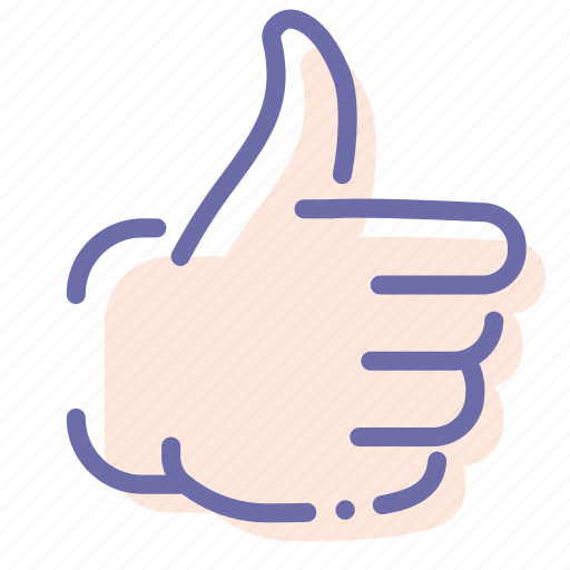 Hand, like, thumb, up icon - Download on Iconfinder