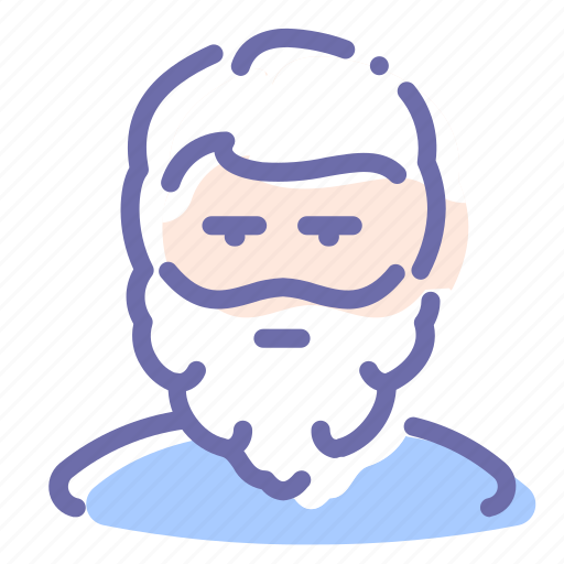 Avatar, beard, grandfather, man icon - Download on Iconfinder