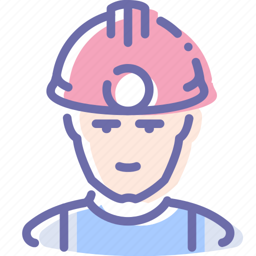 Avatar, man, miner, worker icon - Download on Iconfinder