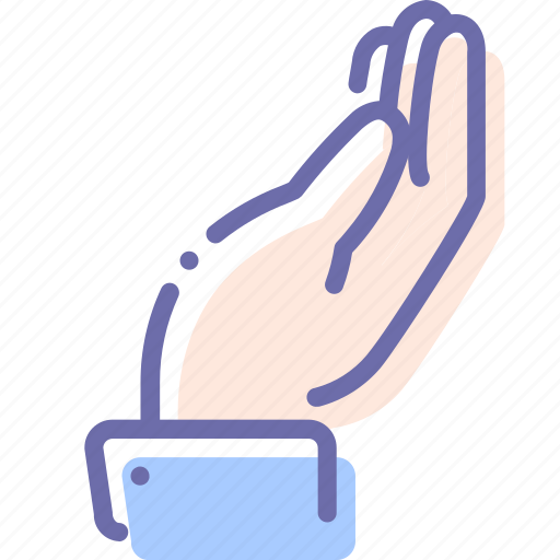 Hand, hello, request, share icon - Download on Iconfinder
