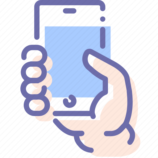 Hand, mobile, mockup, smartphone icon - Download on Iconfinder
