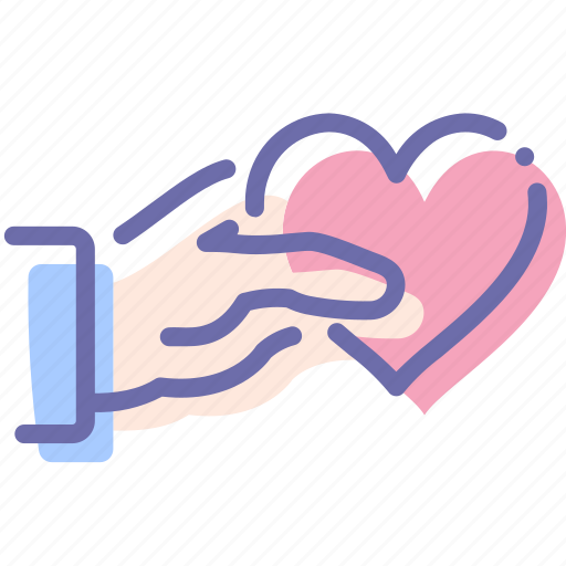 Gift, hand, love, valentine icon - Download on Iconfinder