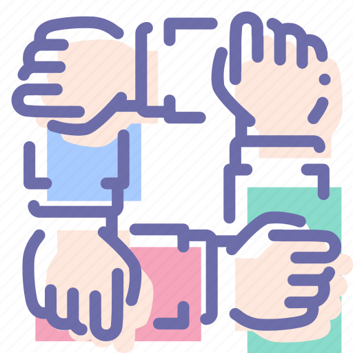 Collaboration, hands, partnership, team icon - Download on Iconfinder