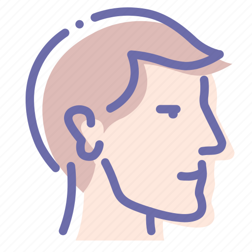 Face, head, man, profile icon - Download on Iconfinder