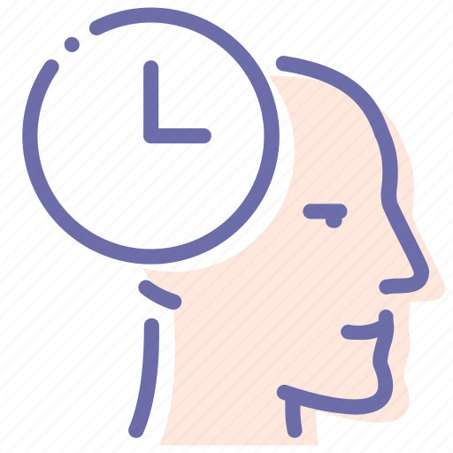 Head, man, planning, time icon - Download on Iconfinder
