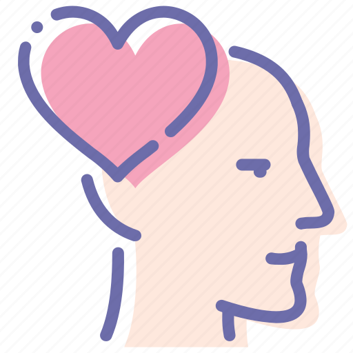 Emotion, head, love, man icon - Download on Iconfinder