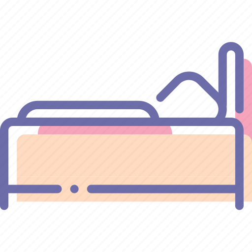 Bed, hotel, single, sleep icon - Download on Iconfinder