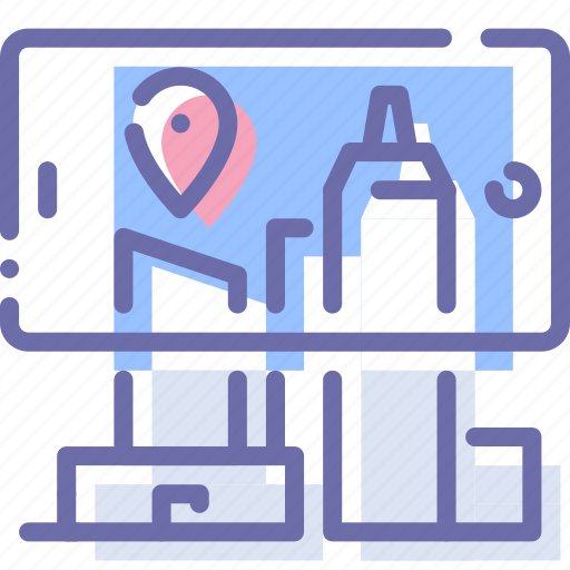 Augmented, city, phone, reality icon - Download on Iconfinder