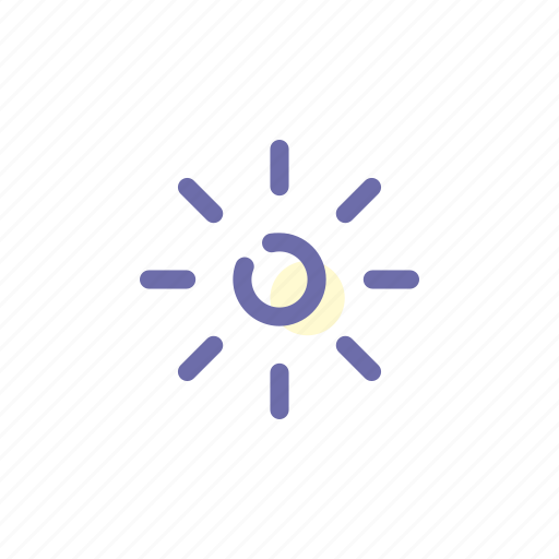 Brightness, low, small, sun icon - Download on Iconfinder