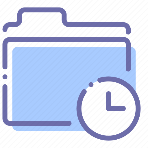 Date, folder, storage, time icon - Download on Iconfinder