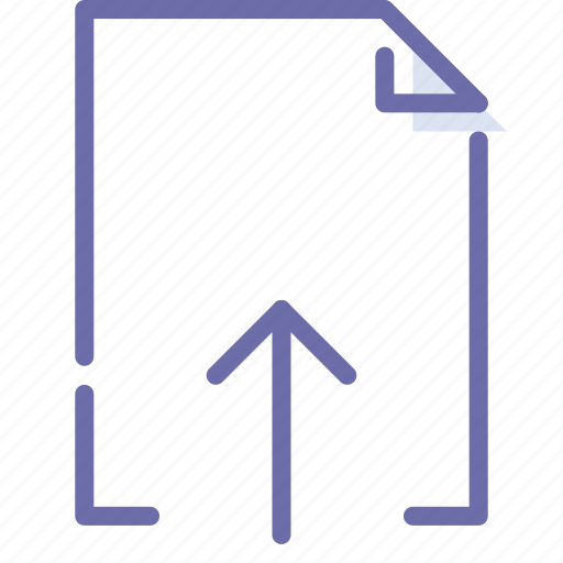 Document, file, import, upload icon - Download on Iconfinder