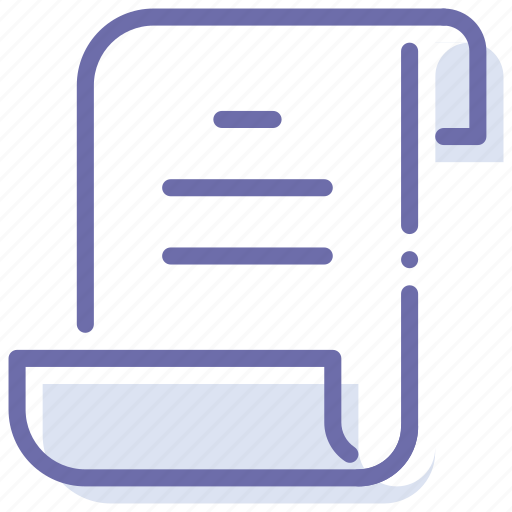 Document, file, log, script icon - Download on Iconfinder