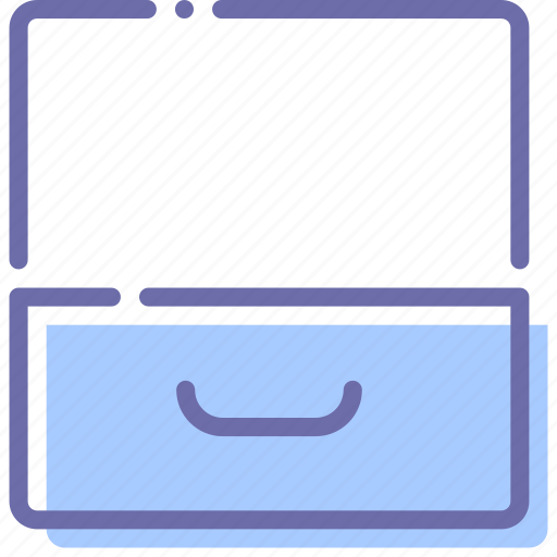 Archive, drawer, empty, open icon - Download on Iconfinder