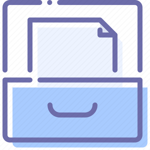 Archive, documents, drawer, file icon - Download on Iconfinder