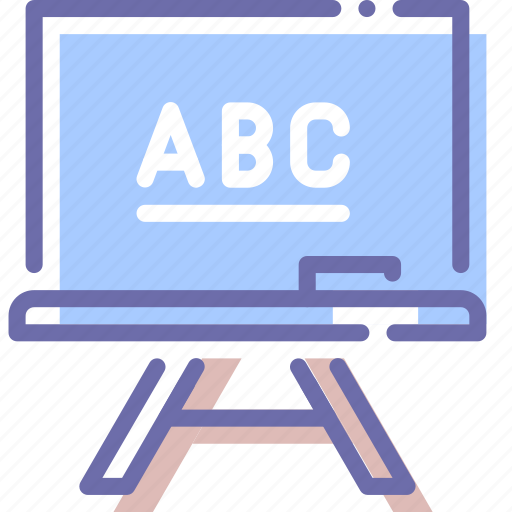 Blackboard, chalk, education, study icon - Download on Iconfinder