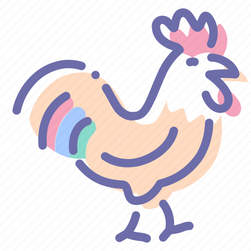 Chicken, cock, rooster icon - Download on Iconfinder
