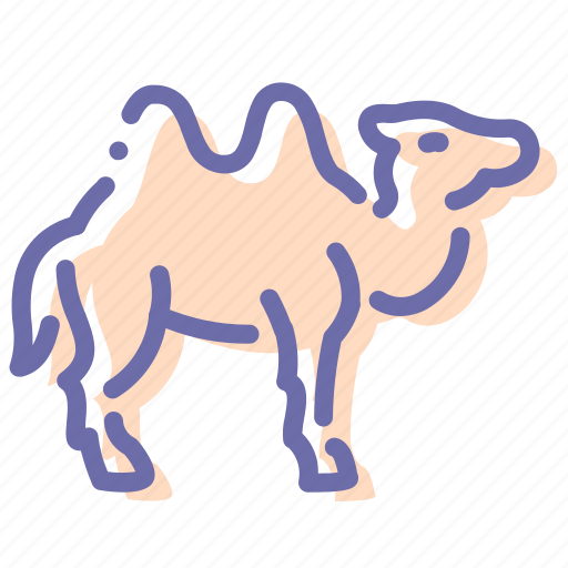 Camel, camelus, desert, mammal icon - Download on Iconfinder