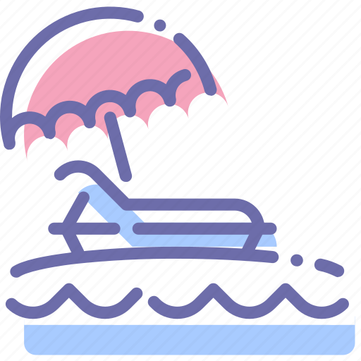 Beach, sea, sun, vacation icon - Download on Iconfinder